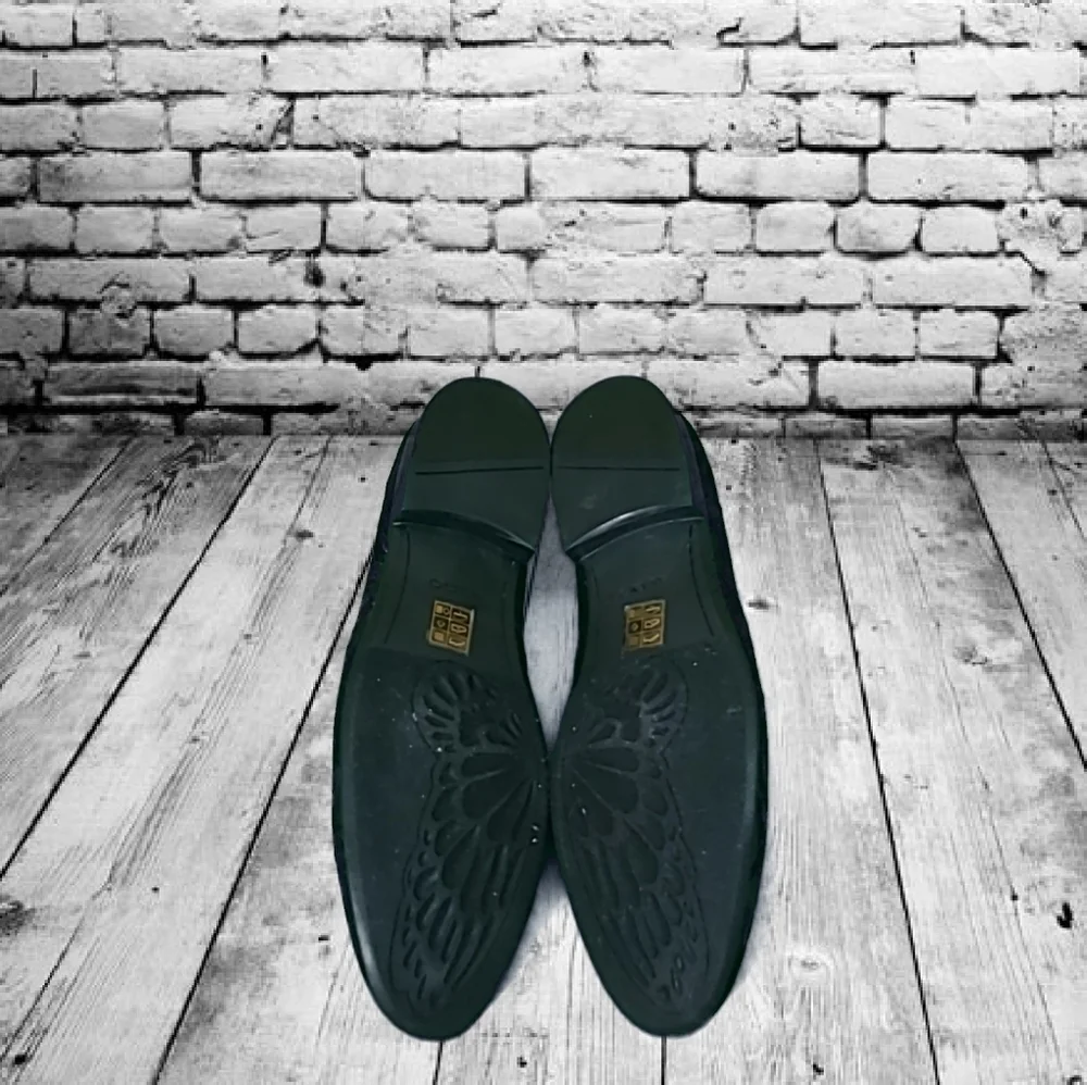 NEW Aldo Women US 7.5 Black Floral Flats Damask Fa - Picture 5 of 5